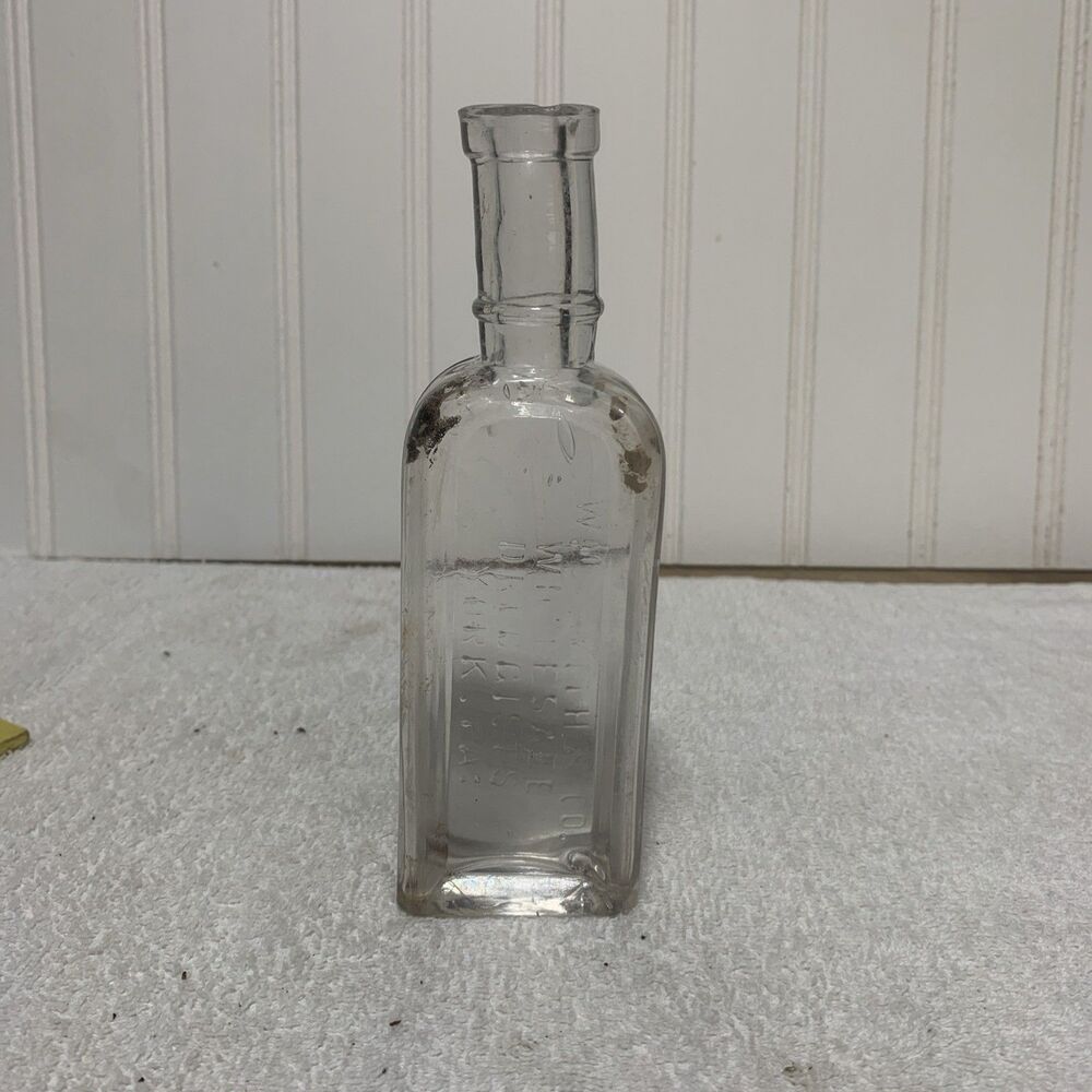 Vintage Quirky WM Smith & Company Wholesale Druggists Bottle York PA